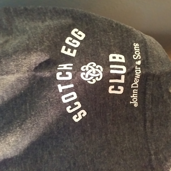 TSHIRT DEWAR'S SCOTCH Size S BLUE-GRAY NWOT - Picture 4 of 8